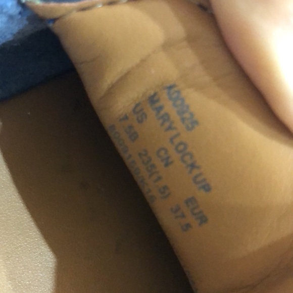 Coach Marley Lock Up Leather Driving Loafer Shoe In Blue Sz 7.5 EUC - Picture 8 of 8